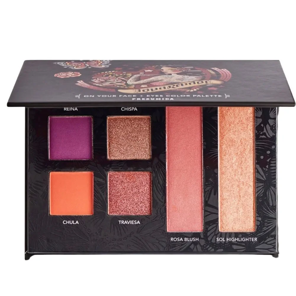 REINA REBELDE On Your Face + Eyes Color Palette in Presumida